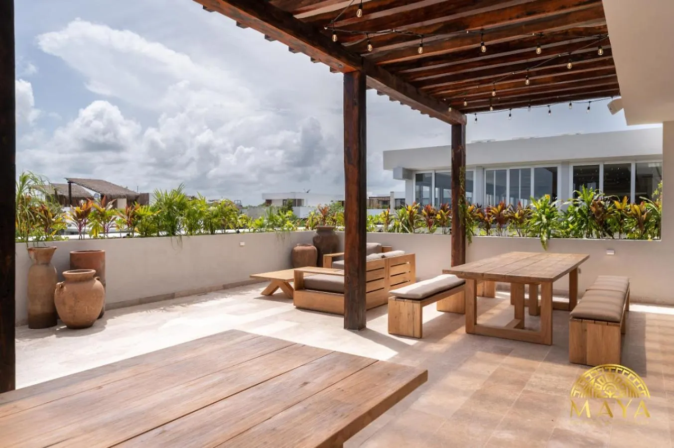 Nhoa 211B Lux 1Br Condo Pool View In Aldea Zama Тулум Дом отдыха