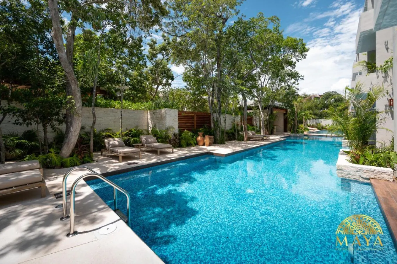 Nhoa 211B Lux 1Br Condo Pool View In Aldea Zama Тулум 0*,